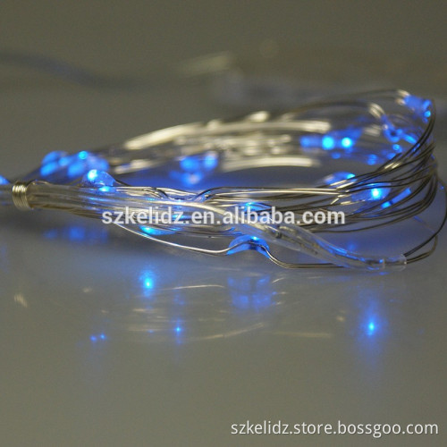 Starry String Lights Warm White Color LED's on a Flexible Copper Wire - LED String Light with 120 Individually Mounted LED's, 20